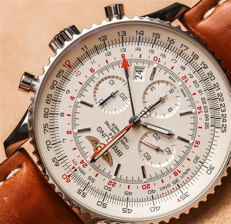 breitling white face